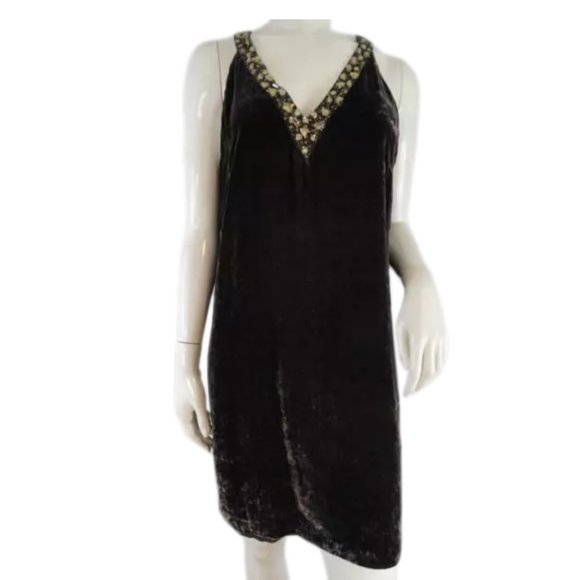 Robe Boston Proper Avec Col Décoré Taille 2 - Occasion Très Bon état - Longueur Genoux